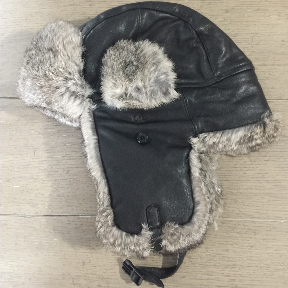 Rabbit/Goat fur trappers hat